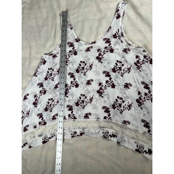 Intimately Free People Woman's Sz XS tank top lace Feminine Coquette Boho-Chic - Picture 10 of 11